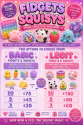 Squishy 'Squisy' Fidget Mystery Bags